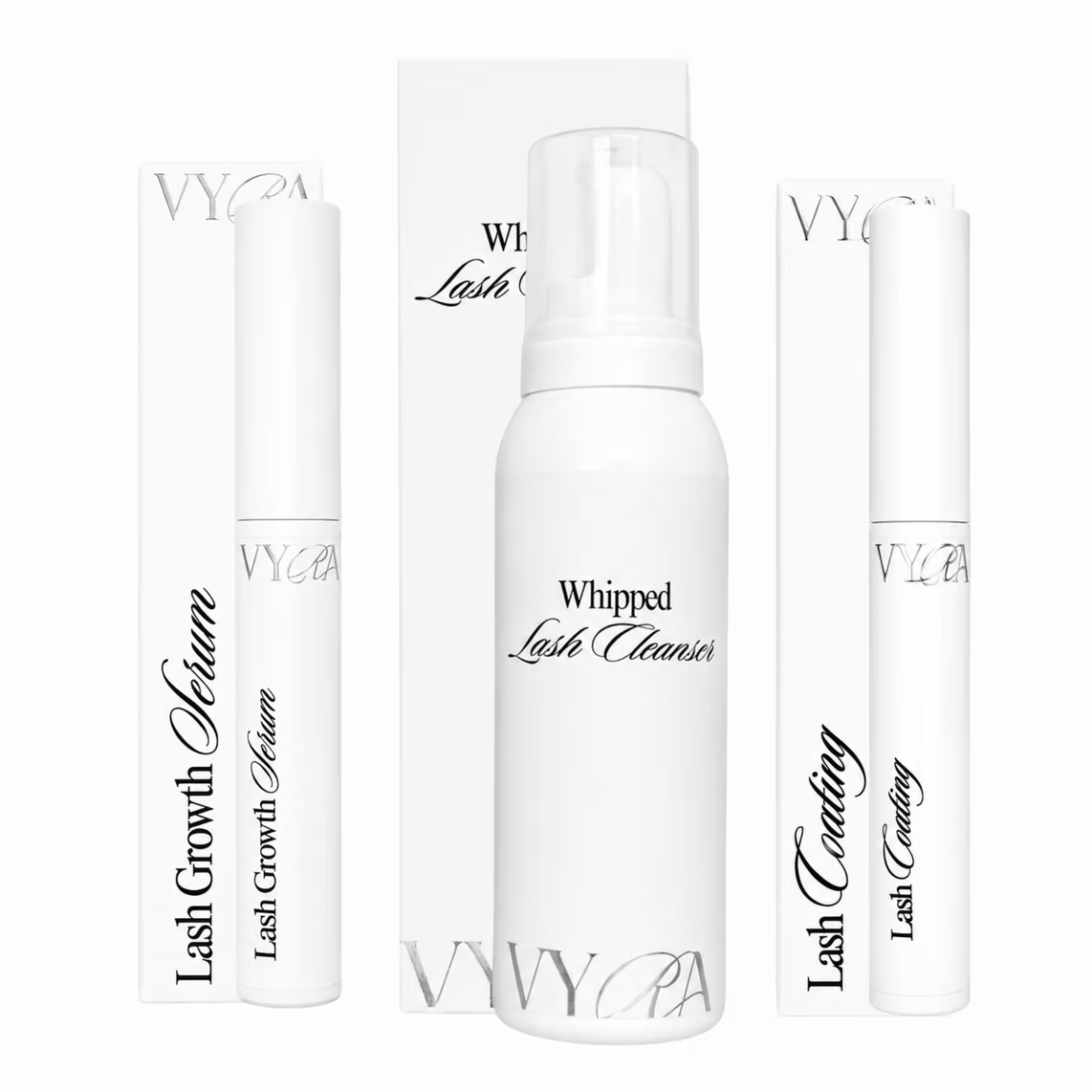 BUNDLE OF 3 - Lash Cleanser, Lash Coating, Lash Serum